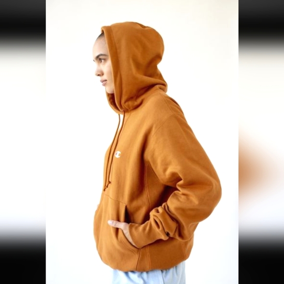 Champion Classic C Reverse Weave Hoodie Sweatshirt - Picture 4 of 9